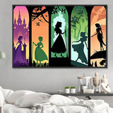 Dessin Animé 5d Diy Kit Broderie Diamant Diamond Painting MJ7115