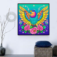 Oiseau 5d Diy Kits Broderie Diamant Diamond Painting MJ7184