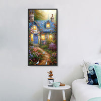 Village 5d Diy Kits Broderie Diamant Diamond Painting MJ7269