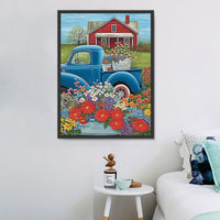 Village 5d Diy Kits Broderie Diamant Diamond Painting MJ7281