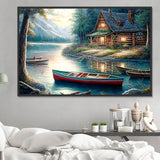 Village 5d Diy Kits Broderie Diamant Diamond Painting MJ7301