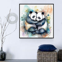 Panda 5d Diy Kits Broderie Diamant Diamond Painting MJ8059