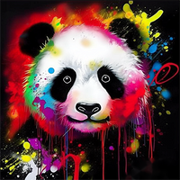 Panda 5d Diy Kits Broderie Diamant Diamond Painting MJ8064