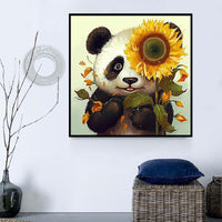 Panda 5d Diy Kits Broderie Diamant Diamond Painting MJ8066