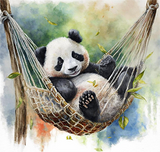 Panda 5d Diy Kits Broderie Diamant Diamond Painting MJ8069