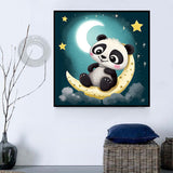 Panda 5d Diy Kits Broderie Diamant Diamond Painting MJ8070
