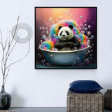 Panda 5d Diy Kits Broderie Diamant Diamond Painting MJ8071