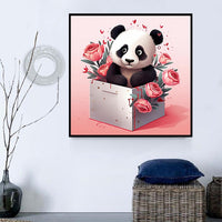 Panda 5d Diy Kits Broderie Diamant Diamond Painting MJ8072