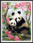 Panda 5d Diy Kits Broderie Diamant Diamond Painting MJ8087