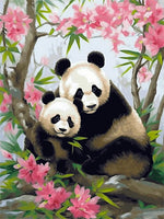 Panda 5d Diy Kits Broderie Diamant Diamond Painting MJ8087