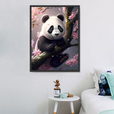 Panda 5d Diy Kits Broderie Diamant Diamond Painting MJ8092