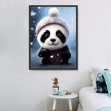 Panda 5d Diy Kits Broderie Diamant Diamond Painting MJ8094
