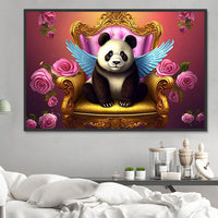 Panda 5d Diy Kits Broderie Diamant Diamond Painting MJ8102