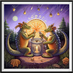 Dessin Animé 5d Diy Kit Broderie Diamant Diamond Painting MJ8241