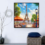 Tour Eiffel 5d Diy Kits Broderie Diamant Diamond Painting MJ8349