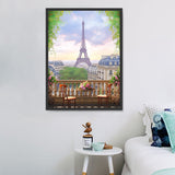 Tour Eiffel 5d Diy Kits Broderie Diamant Diamond Painting MJ8353
