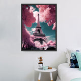 Tour Eiffel 5d Diy Kits Broderie Diamant Diamond Painting MJ8361