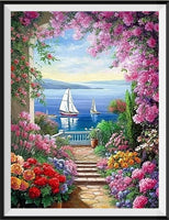 Mer 5d Diy Kits Broderie Diamant Diamond Painting MJ8447