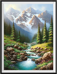 Nature 5d Diy Kits Broderie Diamant Diamond Painting MJ8838