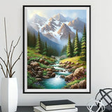 Nature 5d Diy Kits Broderie Diamant Diamond Painting MJ8838