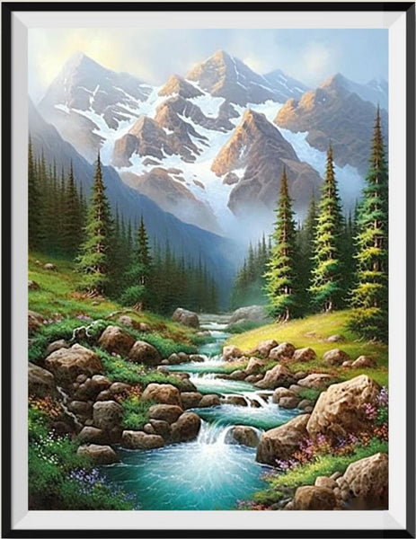 Nature 5d Diy Kits Broderie Diamant Diamond Painting MJ8838