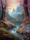 Nature 5d Diy Kits Broderie Diamant Diamond Painting MJ8864