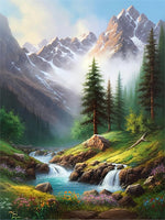 Nature 5d Diy Kits Broderie Diamant Diamond Painting MJ8906
