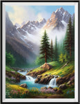 Nature 5d Diy Kits Broderie Diamant Diamond Painting MJ8906