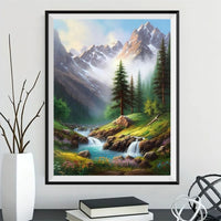 Nature 5d Diy Kits Broderie Diamant Diamond Painting MJ8906