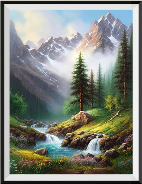Nature 5d Diy Kits Broderie Diamant Diamond Painting MJ8906