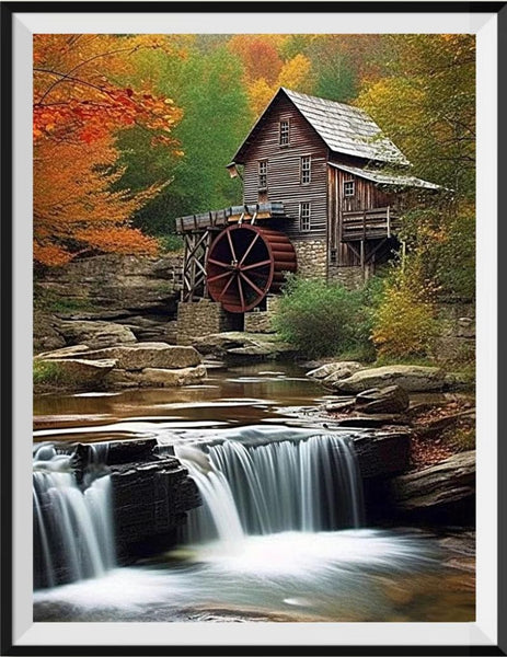 Nature 5d Diy Kits Broderie Diamant Diamond Painting MJ8930