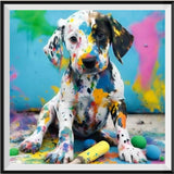 Chien 5d Diy Kits Broderie Diamant Diamond Painting MJ9003