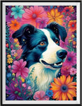 Chien 5d Diy Kits Broderie Diamant Diamond Painting MJ9119