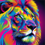 Lion 5d Diy Kits Broderie Diamant Diamond Painting MJ9185