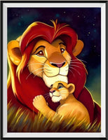 Lion 5d Diy Kits Broderie Diamant Diamond Painting MJ9232