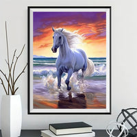 Cheval 5D Kit Broderie Diamant Diamond Painting MJ9404