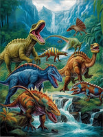 Dinosaure 5D Diy Kits Broderie Diamant Diamond Painting MJ9720