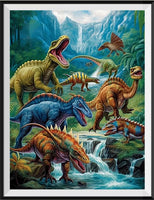 Dinosaure 5D Diy Kits Broderie Diamant Diamond Painting MJ9720
