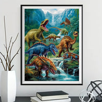 Dinosaure 5D Diy Kits Broderie Diamant Diamond Painting MJ9720