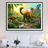 Dinosaure 5D Diy Kits Broderie Diamant Diamond Painting MJ9722