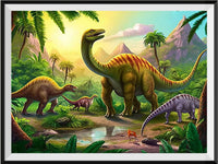Dinosaure 5D Diy Kits Broderie Diamant Diamond Painting MJ9722