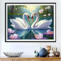 Cygne 5d Diy Kits Broderie Diamant Diamond Painting MJ9891