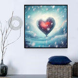 En forme de coeur 5d Diy Kits Broderie Diamant Diamond Painting MJ9999