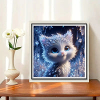 Chat - 5d Diy Kit Broderie Diamant Diamond Painting PL9185