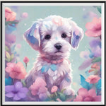 Chien - 5D Kit Broderie Diamant Diamond Painting PL9321