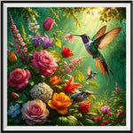 Oiseau - 5D Diy Kit Broderie Diamant Diamond Painting PL9387