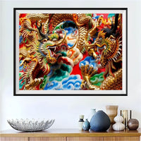 Dragon 5d Diy Kits Broderie Diamant Diamond Painting PX1128346