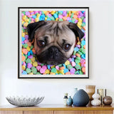 Chien 5D Kit Broderie Diamants/Diamond Painting NB0090