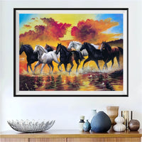 Cheval 5d Diy Kits Broderie Diamant Diamond Painting SS1134300746