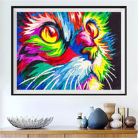 Chat 5d Diy Kits Broderie Diamant Diamond Painting SS1898685511